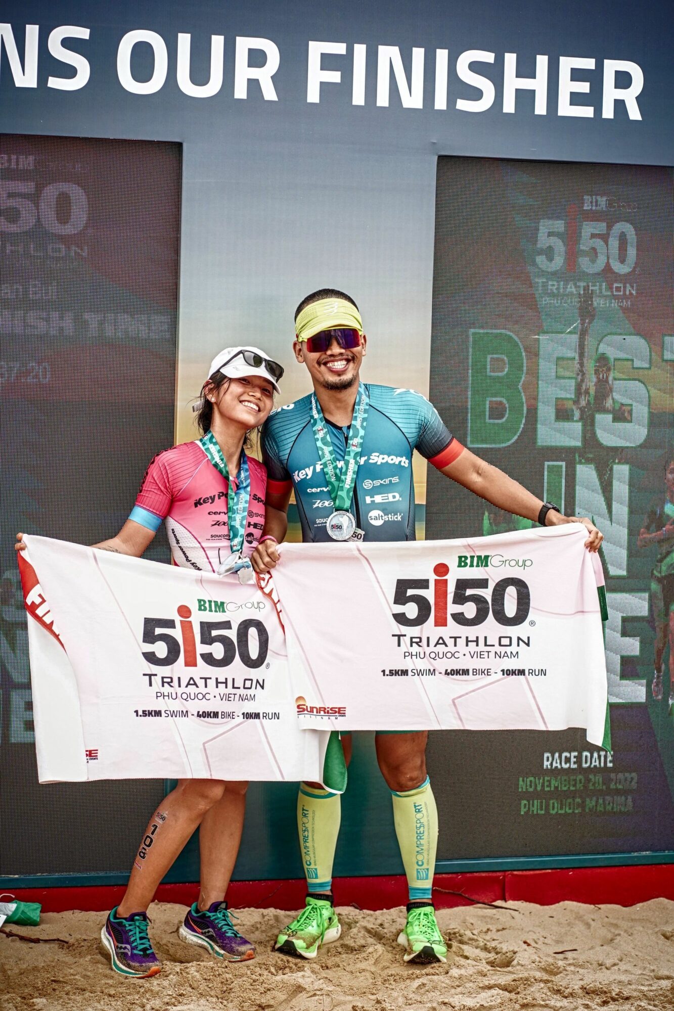 Kí sự 5150 Triathlon Phu Quoc 2022 – [Phần 3] Vượt qua giới hạn bản thân và về đích thành công!