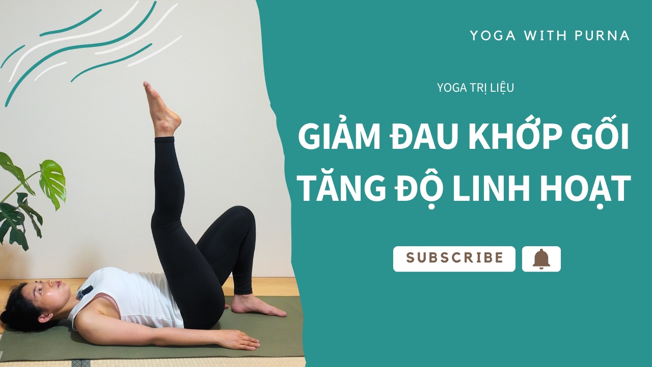 yoga tri lieu giam dau khop goi